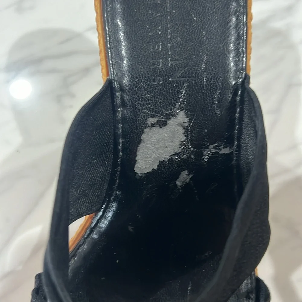Black wedge slip-ons - Picture 5 of 5